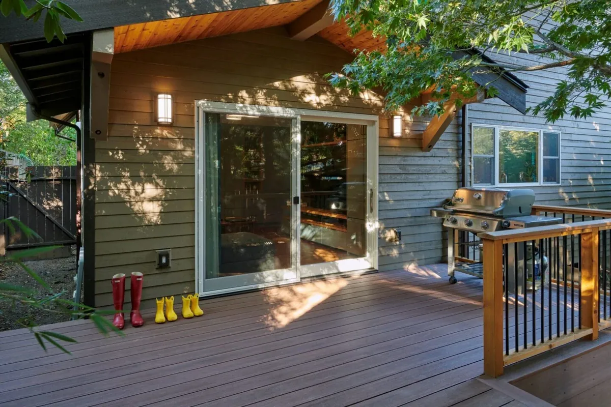 Green Lake kitchen addition after preparation view 2