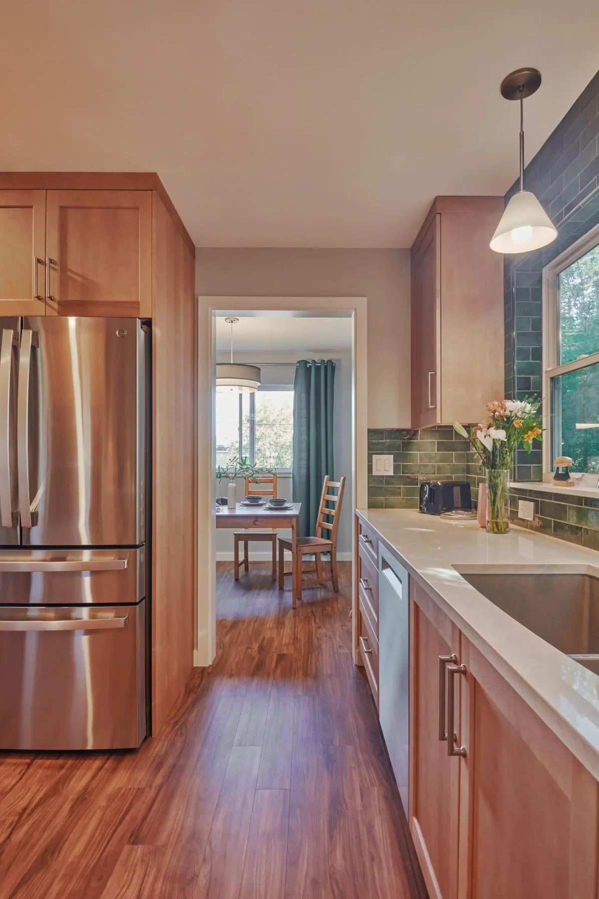 Green Lake kitchen addition after preparation view 7