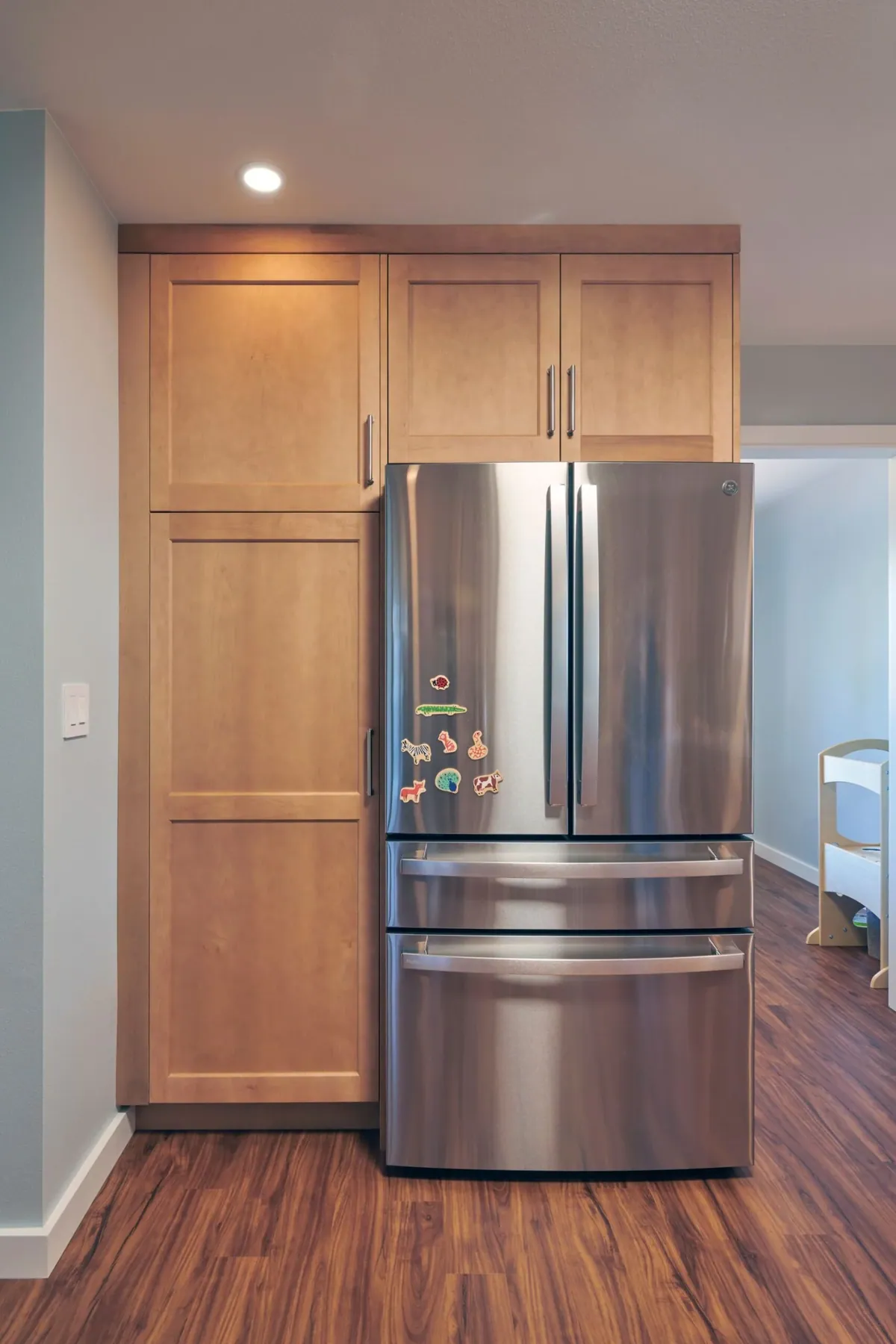 Green Lake kitchen addition after preparation view 9
