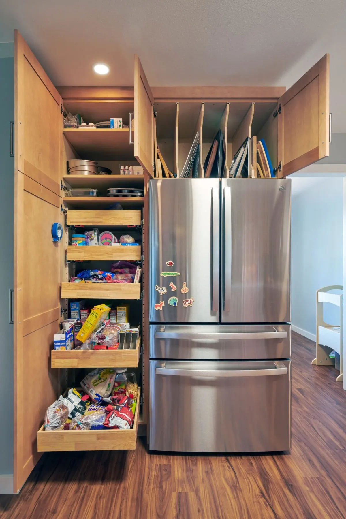 Green Lake kitchen addition after preparation view 10