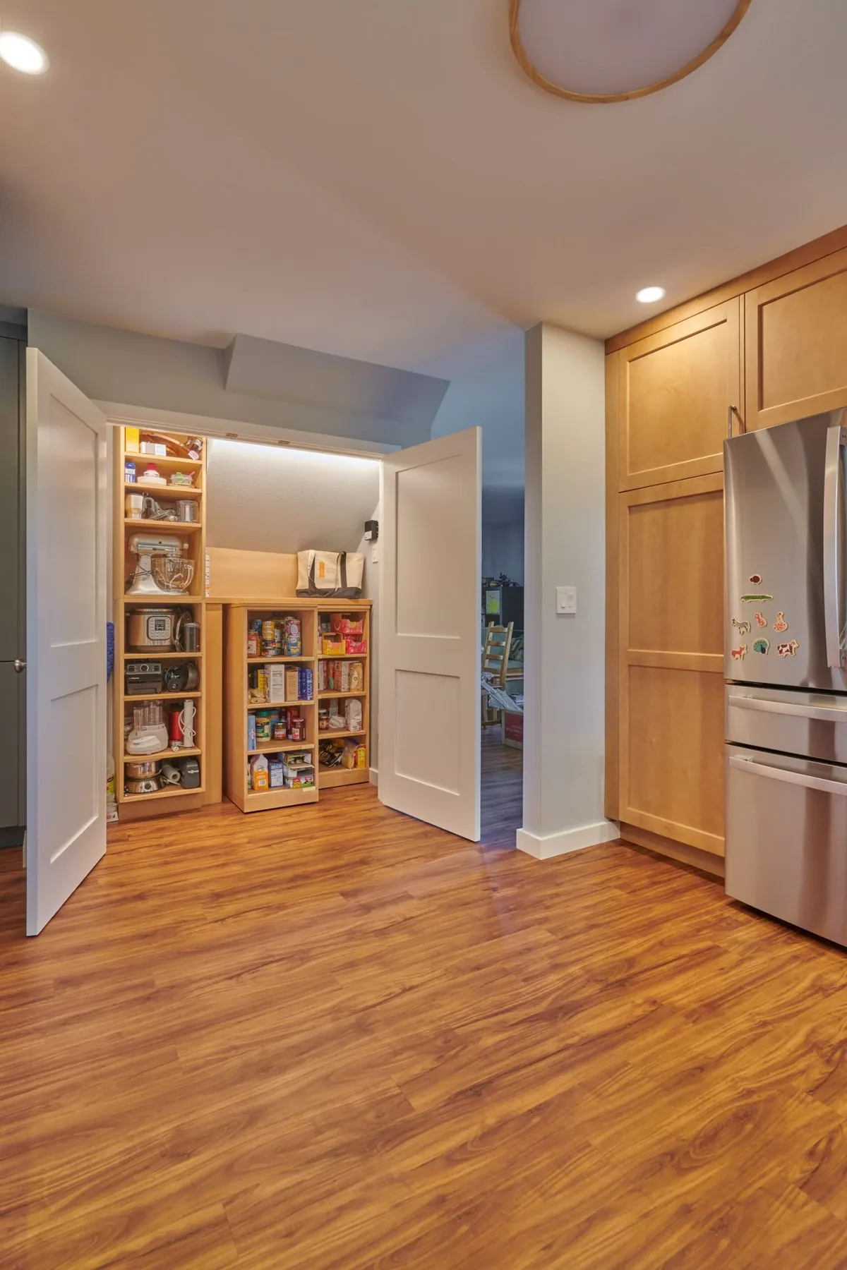 Green Lake kitchen addition after preparation view 12