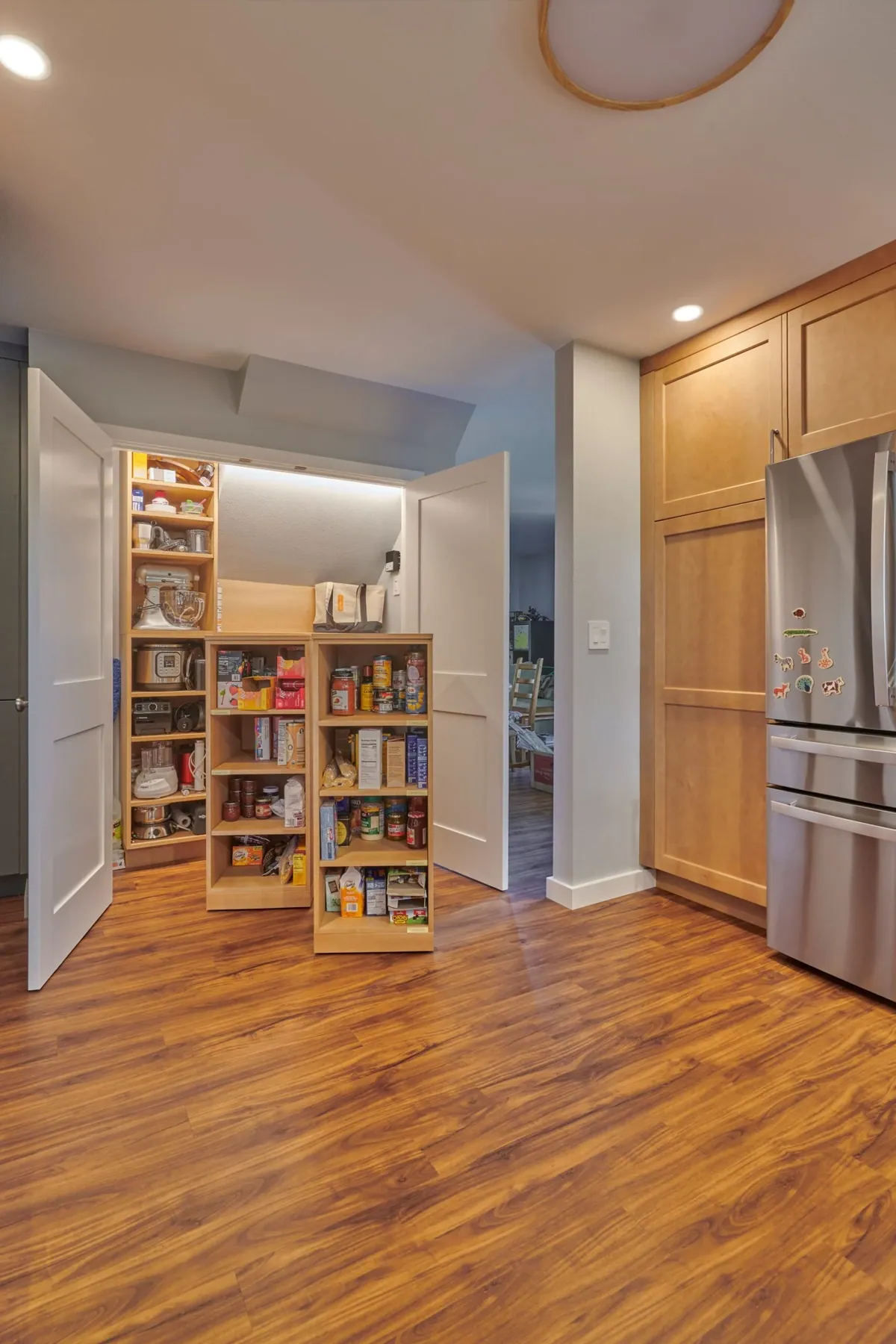 Green Lake kitchen addition after preparation view 13