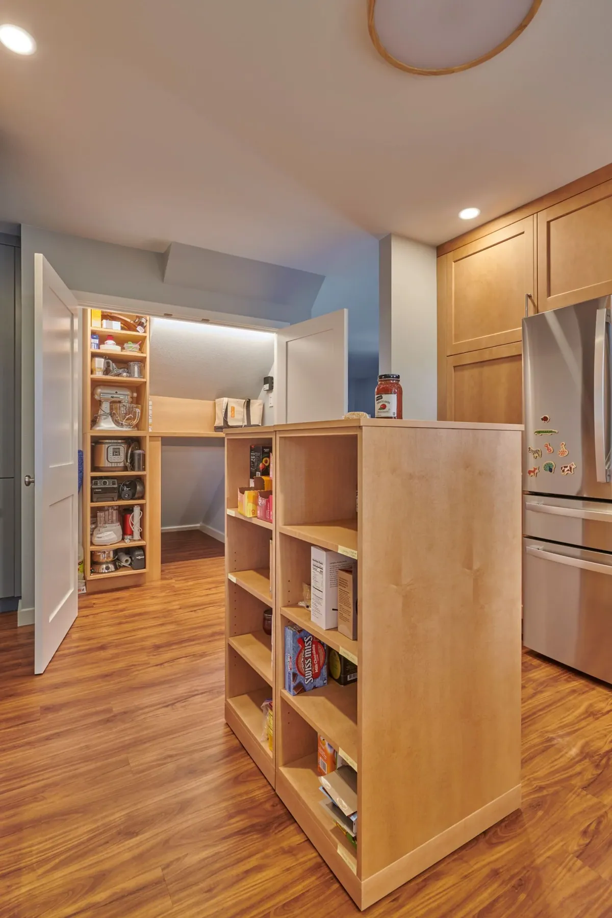 Green Lake kitchen addition after preparation view 14