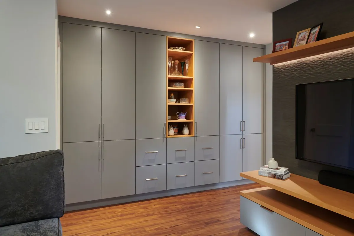 Green Lake kitchen addition after preparation view 16