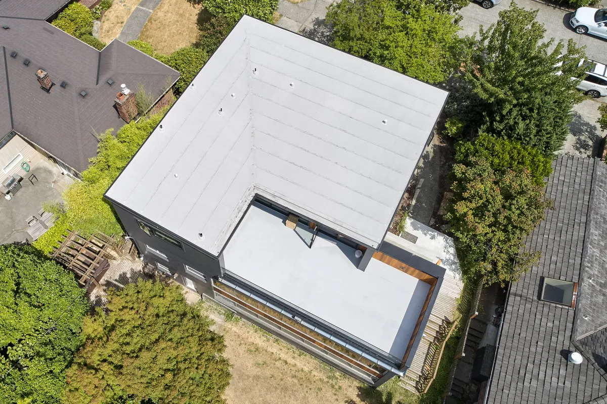 Magnolia second-story addition after preparation view 6