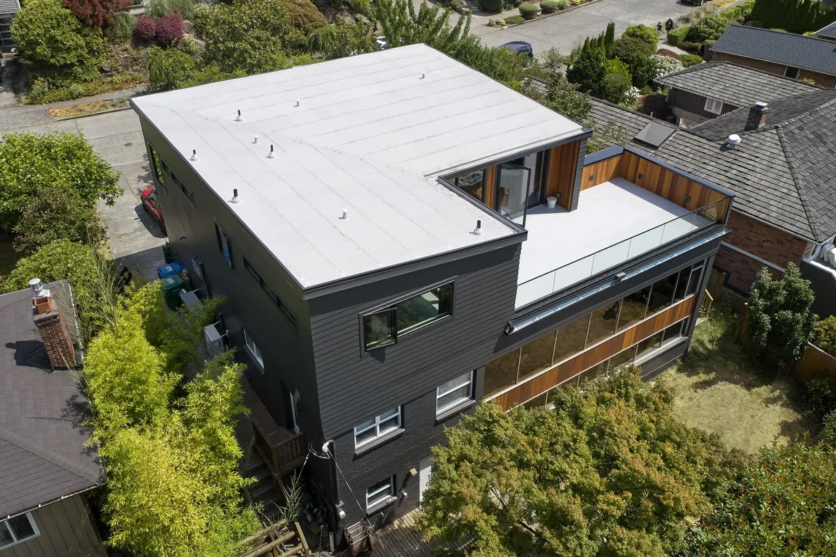 Magnolia second-story addition after preparation view 7