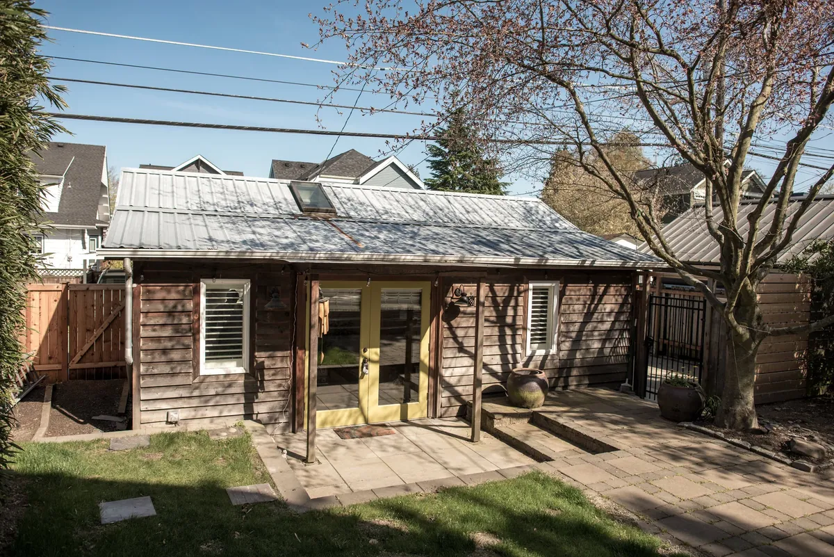 Queen Anne backyard cottage after preparation view 25