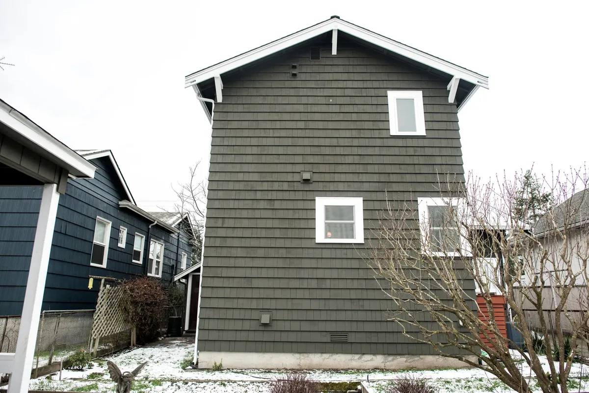 University District craftsman addition after preparation view 36