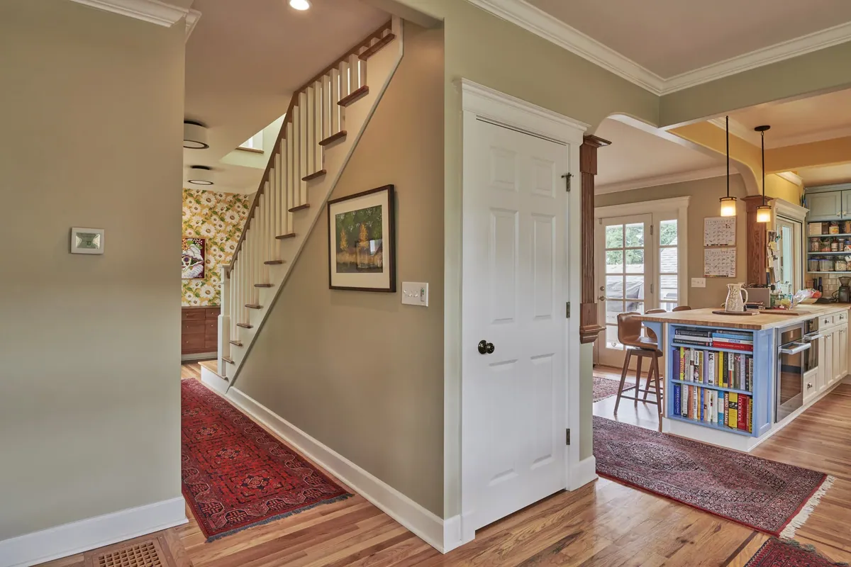 Whittier Heights three-story addition after preparation view 4