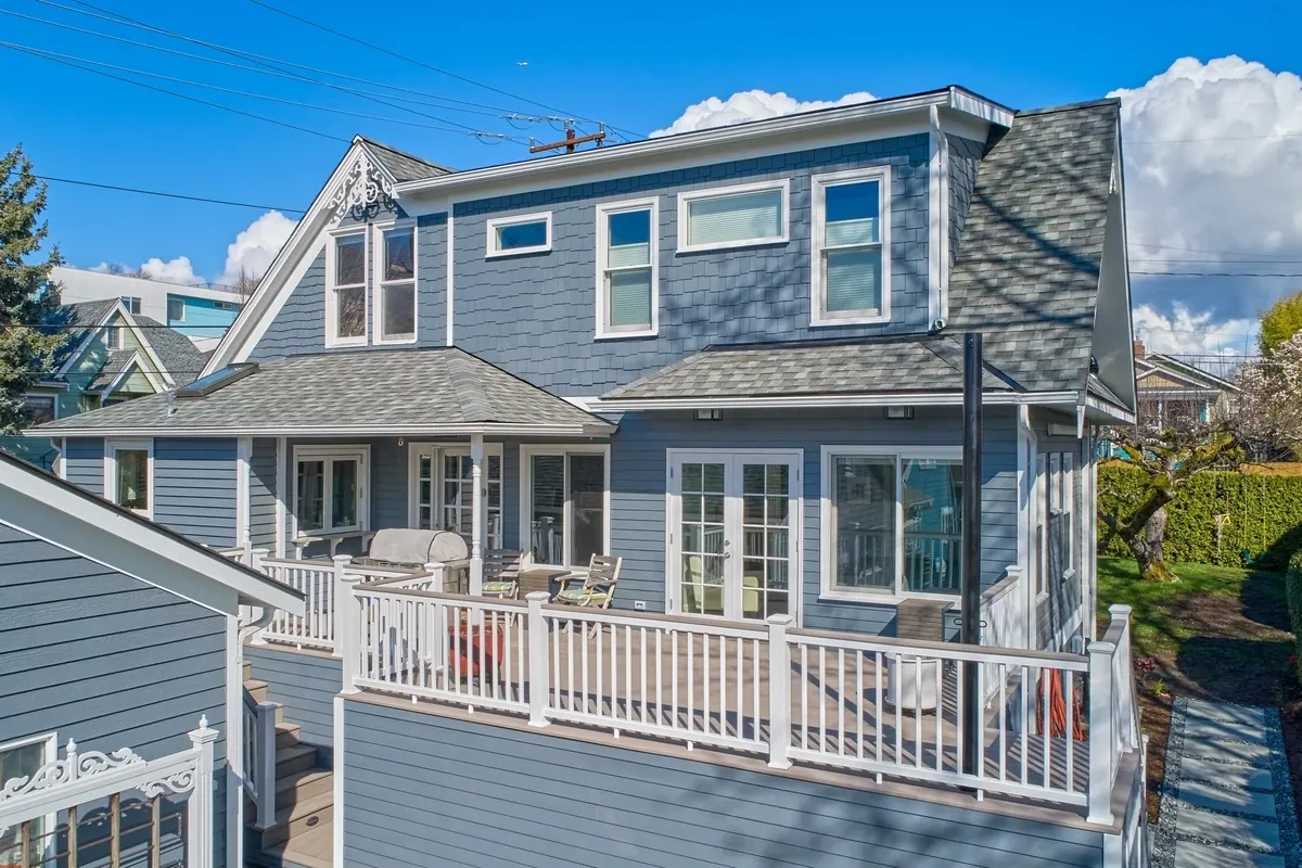 Whittier Heights three-story addition after preparation view 5