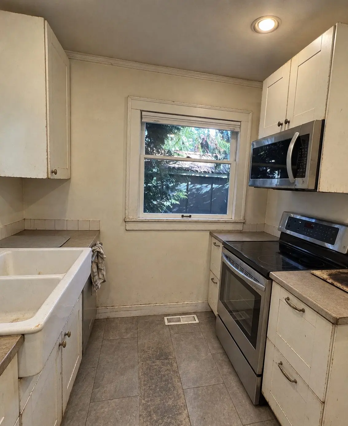 Kitchen before