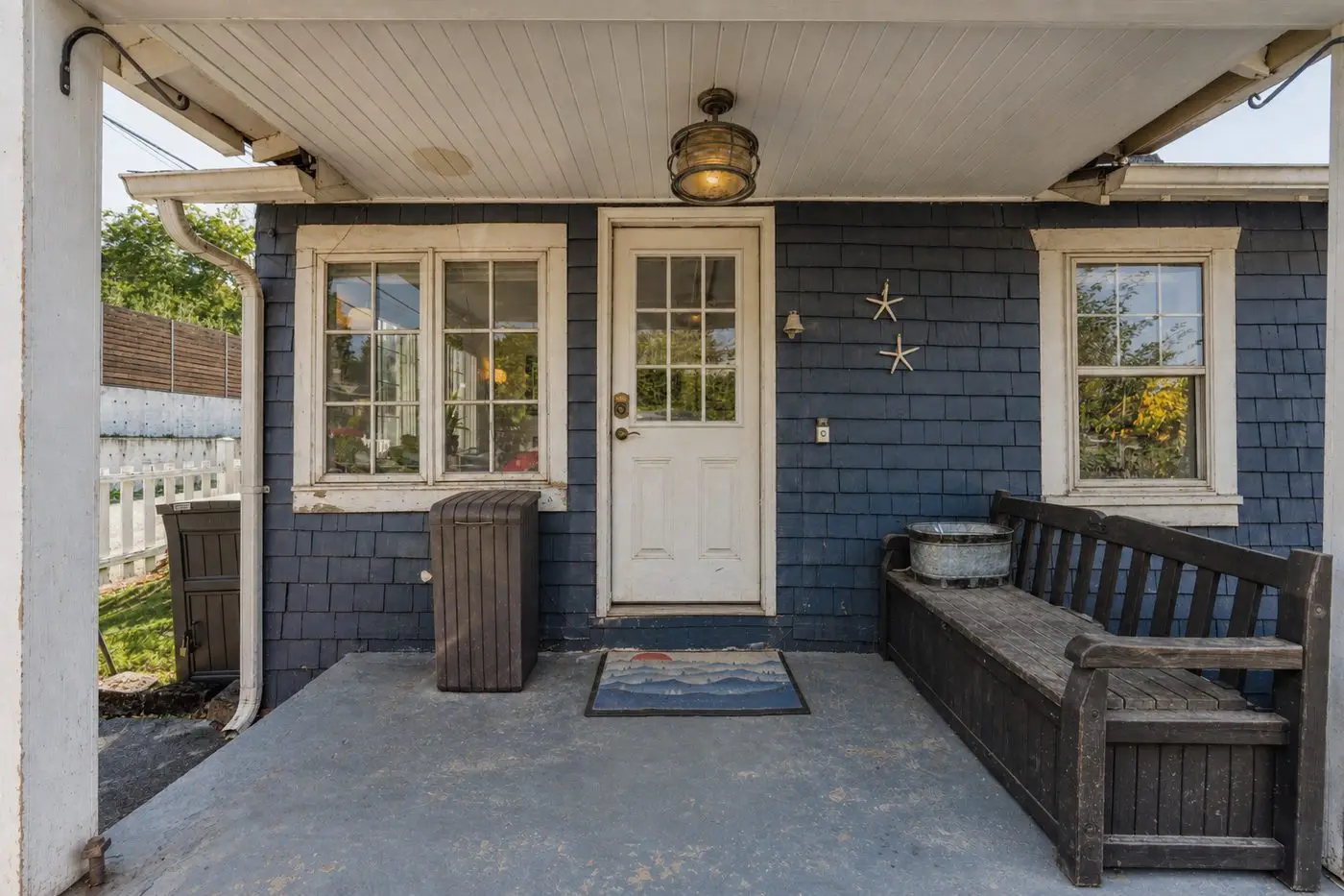 Front porch before